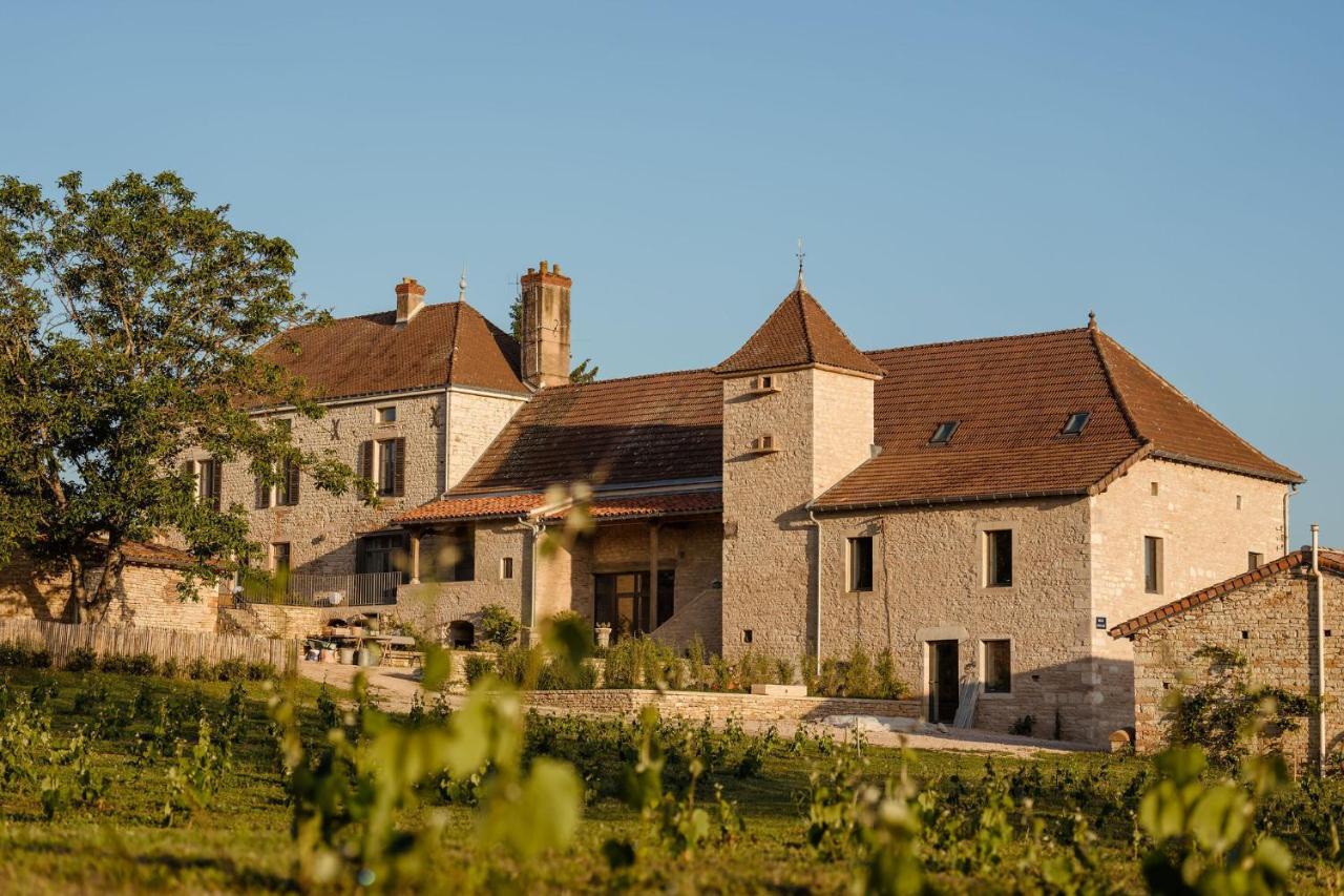 Clos Des Dames De Lancharre - La Maison Des Vignes Chapaize Zewnętrze zdjęcie